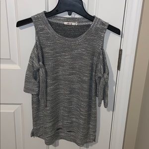 open shoulder top